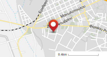Location of business on map