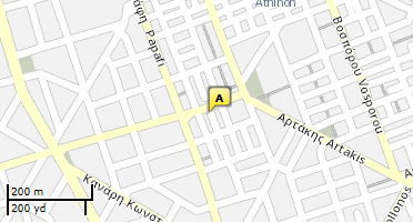 Location of business on map