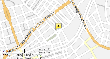 Location of business on map