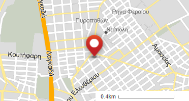 Χάρτης και σημείο της επιχείρησης