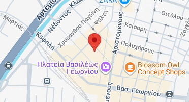 Location of business on map