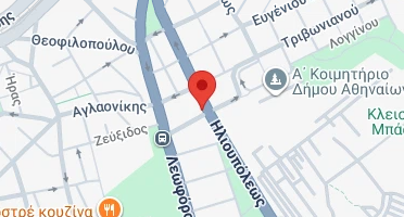 Location of business on map