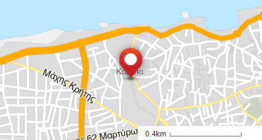 Χάρτης και σημείο της επιχείρησης