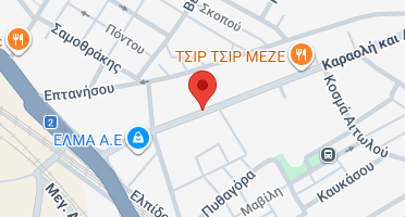 Location of business on map