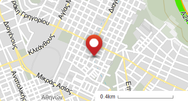 Location of business on map