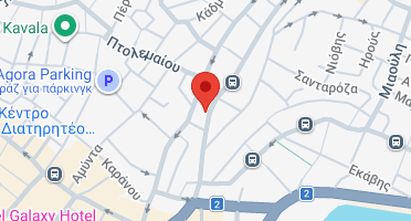 Location of business on map