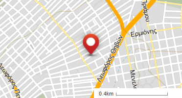 Location of business on map