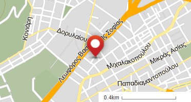 Χάρτης και σημείο της επιχείρησης