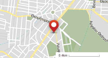 Location of business on map