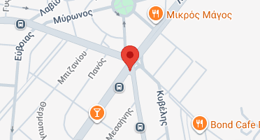 Location of business on map
