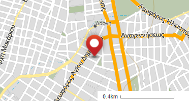 Location of business on map