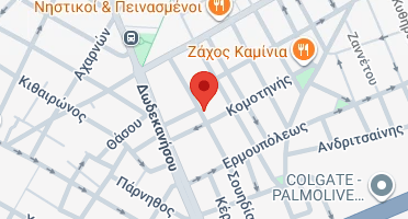 Location of business on map