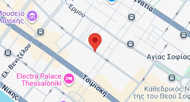 Location of business on map
