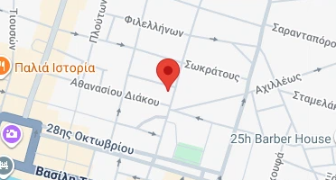 Location of business on map