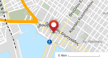 Location of business on map