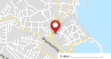 Location of business on map