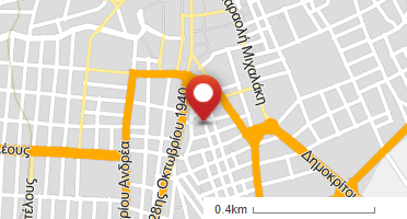 Location of business on map