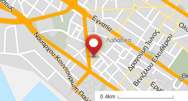 Location of business on map