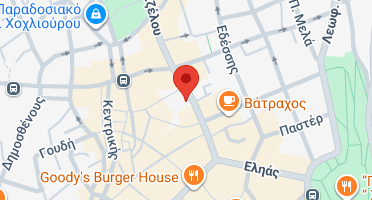 Location of business on map
