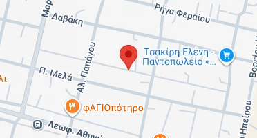 Location of business on map