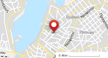 Location of business on map