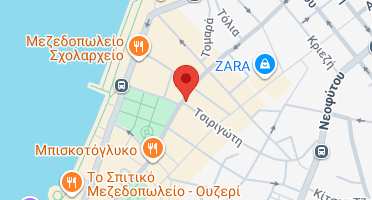 Location of business on map