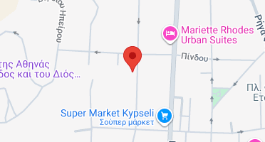 Location of business on map