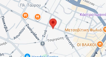 Location of business on map