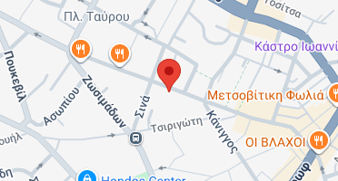 Location of business on map