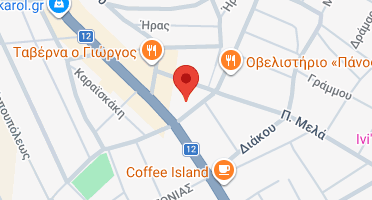 Location of business on map