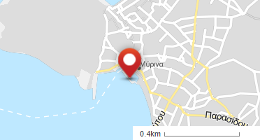 Location of business on map