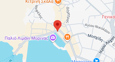 Location of business on map