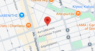 Location of business on map