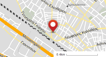 Location of business on map