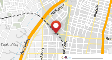 Location of business on map