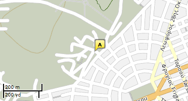 Location of business on map