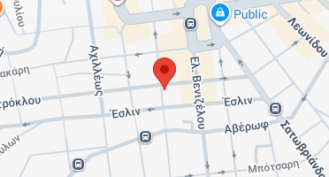 Location of business on map