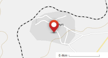 Location of business on map