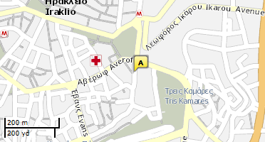 Χάρτης και σημείο της επιχείρησης