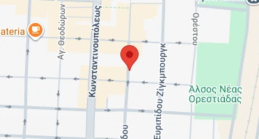 Location of business on map