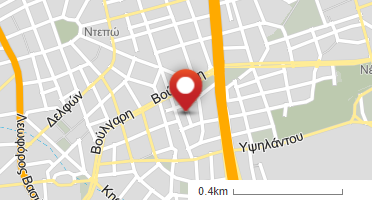 Location of business on map