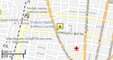 Location of business on map