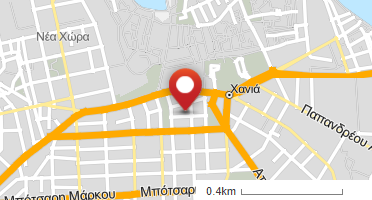 Χάρτης και σημείο της επιχείρησης