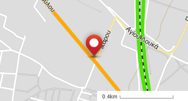Location of business on map