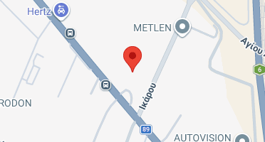 Location of business on map