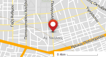 Location of business on map