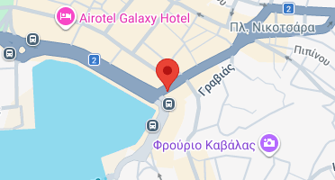 Location of business on map