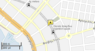 Χάρτης και σημείο της επιχείρησης