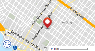 Location of business on map