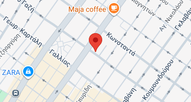 Location of business on map